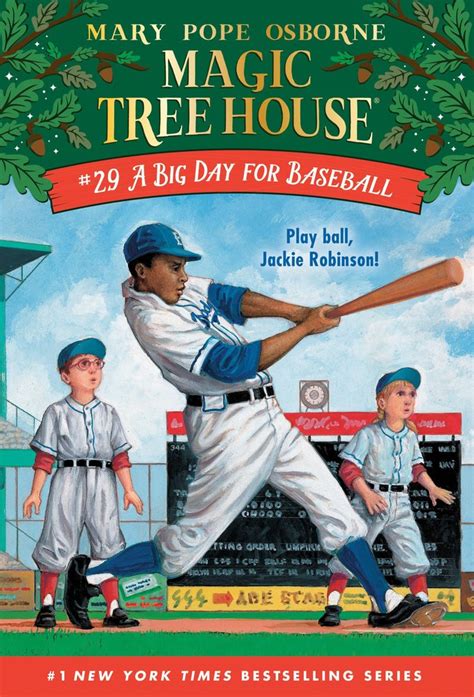 Magical treehouse baseball happening